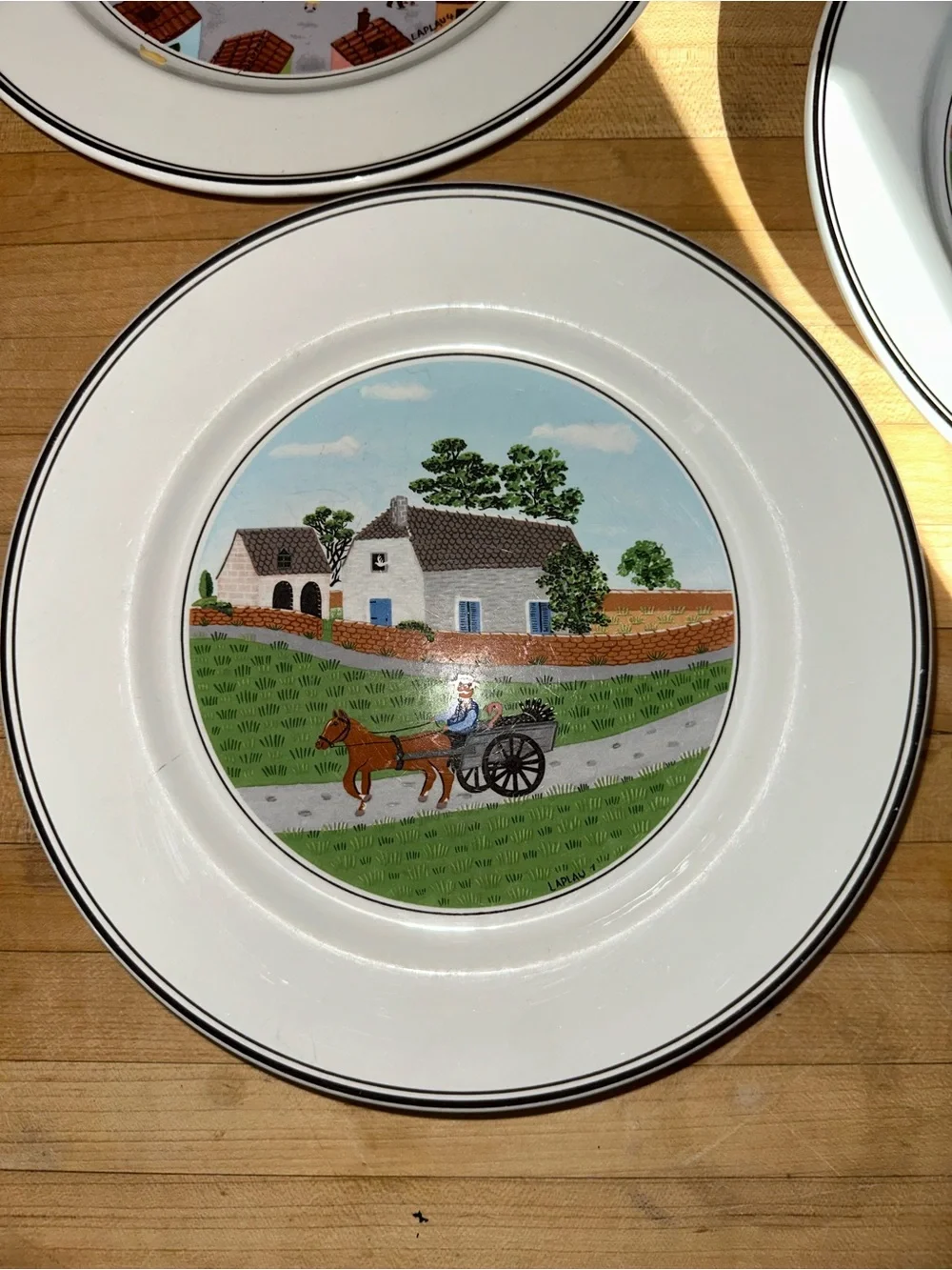 Villeroy & Boch Design Naif collection salad plates